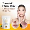 Boomers Turmeric Facial Wax Powder, 5 min Painless Natural Face Hair Removal Waxing Powder, Easy to use at Home, No Chemicals - No Irritation, No Skin rashes. (100g) Pack of (2) view 4