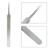Coufce 3 pcs Straight Blackhead Tweezers Comedone Pimple Extractor Tool Whiteheads Acne Clip Stainless Steel Facial Blackhead Remover Tweezers Pimple Popper Tool Ingrown Hairs Tweezers view 3