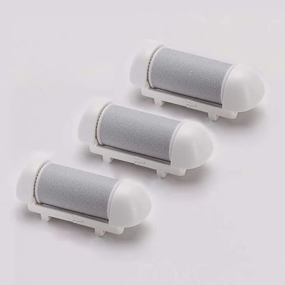 3 Pack Replacement Roller Head for Electric Callus Remover, Foot File Pedicure Tools for Feet Callus Shaver Pedicure Kit for Cracked Heels and Dead Skin (3pcs Fine Coarse)