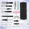 Gisafai 27 Pcs Pedicure Kit Professional Pedicure Tools Pedicure Foot Rest Foot Scrubber Dead Skin Remover Non Slip Pedicure Stand Foot Care Kit for Home Salon Care Men Women Foot Callus Remover view 2
