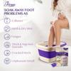 Fivona Foot Care Kit 2 in 1 - Foot Soak Blend with Epsom Salt, Lavender and Essential Oils - Expandable Foot Soak Basin - Pedicure Spa Soak for Tired Feet, Cracked Heels, Stubborn Foot Calluses view 3