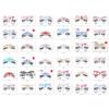 FACEGEM LONDON Face Gems Adhesive Glitter Jewel Tattoo Sticker Festival Gems Rave Party Body Make Up 100 PCS FACE GEMS view 1