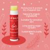 ALIDA PURE Strawberry Lip Balm Collection, Vegan Set, Beeswax Free, with Organic Jojoba and Avocado Oil, Vitamin E, Natural Moisturizer for Dry, Chapped Lips, 3 Tube Set view 2