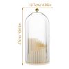 ABOOFAN Rotating Makeup Organizer with Lid Elegant Cosmetic Brush Storage Box for Bathroom Vanity Design Space-saving Beauty Accessories Holder Functional Makeup Organizer for Easy Access view 2