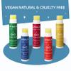 ALIDA PURE Melody Lip Balm Collection, Vegan Set, Beeswax Free, with Organic Jojoba and Avocado Oil, Vitamin E, Natural Moisturizer for Dry, Chapped Lips, 5 Tube Set view 3