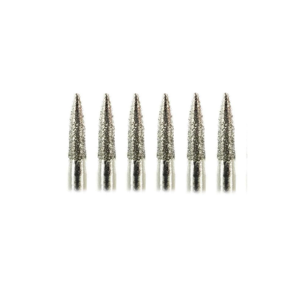 Diamond Micro Oval Bit -LB3- for Nails | LB3-6PACK