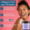 Magnum Solace Magnesium Body Butter - Nighttime Magnesium Cream - Lightly Scented (Lavender) view 2