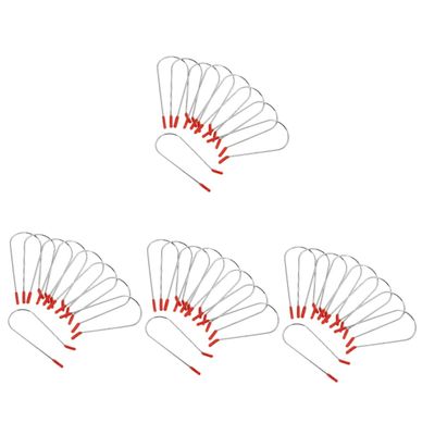 POPETPOP 64pcs Hot Curler Clamp Securing Pin Replacement Clips for Hair Rollers Spiral Curlers Electric Rollers