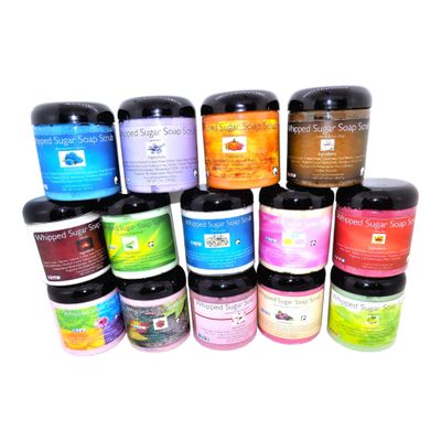 Whipped Sugar Soap | Sugar Scrub | Bath and Body | Exfoliating Soap (Bite Me)