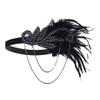 1920S Headband Vintage Bridal Party Headpiece Accessories Props Beaded Headband Chain WEY15 view 1