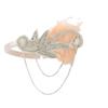 1920S Headband Vintage Bridal Party Headpiece Accessories Props Beaded Headband Chain WEY20 view 1