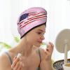 Try That in A Small Town Dry Hair Towel Cap Pink Long Hair Wrap for Women Super Absorbent view 2