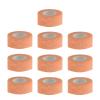 VideoPUP 10pcs Tattoo Grip Tape Phosphor Orange, 1"x 5Yards Disposable Cohesive Tattoo Grip Cover Wrap Elastic Bandage Handle Grip Tube for Tattoo Machine Tattoo Grip Accessories view 1