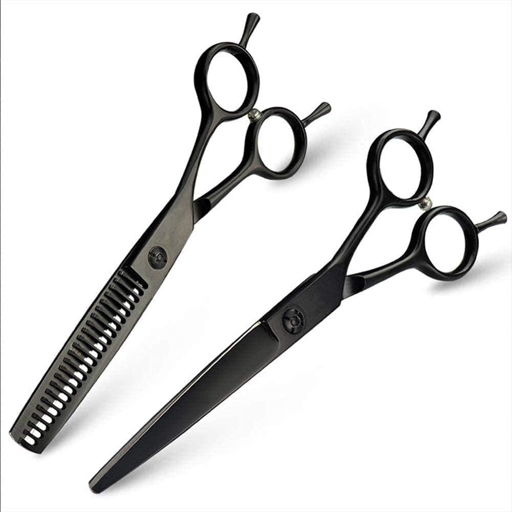 SKipdr Barber Scissors Hairdressing Scissors 7.0 Inch Hair Scissors for Professional Hairdressers Barbers Stainless Steel Hair Cutting Salon Shears for Men Women and Kids