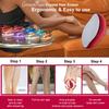Germantique Crystal Hair Eraser,Natural Crystal Hair Remover,Reusable Painless Nano Glass Hair Removal Device Without Shaver,Gentle Crystal Epilator and Exfoliator for Soft Silky Skin(Red) view 4