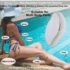 Germantique Crystal Hair Eraser,Natural Crystal Hair Remover,Reusable Painless Nano Glass Hair Removal Device Without Shaver,Gentle Crystal Epilator and Exfoliator for Soft Silky Skin(Silver) view 3