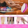 Germantique Crystal Hair Eraser,Natural Crystal Hair Remover,Reusable Painless Nano Glass Hair Removal Device Without Shaver,Gentle Crystal Epilator and Exfoliator for Soft Silky Skin(Hot Pink) view 4