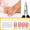 BEZOX Straight Toenail Clippers for Ingrown Toenail Prevention, Podiatrist Ingrown Nail Clippers for Thick Toenails, Ergonomic Finger Nail Clippers for Adults, Seniors, Men and Women view 2