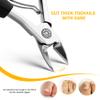BEZOX Straight Toenail Clippers for Ingrown Toenail Prevention, Podiatrist Ingrown Nail Clippers for Thick Toenails, Ergonomic Finger Nail Clippers for Adults, Seniors, Men and Women view 4