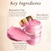 Sara Happ Sweet Clay Mask + Vanilla Bean Sugar Lip Scrub Duo - Exfoliating Lip Treatments, Moisturizers for Dry and Flaky Lips, Vegan (0.47 Oz and 0.5 Oz jars) view 4