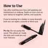 Vibriance Volumizing Tubing Mascara, Soft Black - Hypoallergenic, Moisturizing, Lifting, Long-Lasting - Special Tube Formula for 50+ view 3