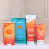 Lume Skin Care Gift Set for Women, Whole Body Deodorant Starter Pack -Smooth Solid Stick, Invisible Cream Tube, Acidified Body Wash Mini & Deodorant Wipes -Aluminum Free Odor Control (Clean Tangerine) view 3