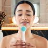 Face Brush, 2 in 1, Facial Cleansing Exfoliating Brush, Double Sided Soft Bristles & Silicone Facial Scrubber. Deep Pore Exfoliation, Blackhead Remover, Makeup Remover, Manual Use (Cotton Candy) view 3