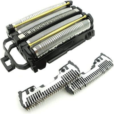 New Shaver Replacement Outer Foil And Inner Blades Set Compatible With Panasonic ES-LV5D / ES-LV5C / ES-LV5B / ES-LV7D / ES-LV7C / ES-LV7B / ES-CLV7D / ES-CLV5D / ES-CV70-S Electric Shavers Head Blade