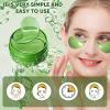 Aloe Vera Eye Mask- 60 PCS Aloe Vera Under Eye Patches-Under Eye Patches for Dark Circles,Eye Puffiness & Dark Circles Treatment,Reduces Wrinkles & Fine Lines,Improves & Firms Eye Skin view 2