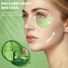 Aloe Vera Eye Mask- 60 PCS Aloe Vera Under Eye Patches-Under Eye Patches for Dark Circles,Eye Puffiness & Dark Circles Treatment,Reduces Wrinkles & Fine Lines,Improves & Firms Eye Skin view 3