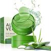 Aloe Vera Eye Mask (120 pcs) - Reduces puffiness and dark circles, firms and improves under-eye skin Under-eye patch for a rejuvenated look and minimises the appearance of fine lines and wrinkles view 1