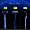 razor kit men disposable shaving blades razor shave cream women blade fusion mach mens trimmer kit face set beard handle sensitive hair skin disposable womens 10-20 box set (20) view 2