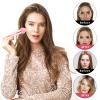 3 Pcs Makeup Foundation Sponge Pink Makeup Sponge Cosmetic Powder Puff Concealer Face Brush with Handle Applicator Brush view 2