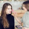 3 Pcs Makeup Foundation Sponge Pink Makeup Sponge Cosmetic Powder Puff Concealer Face Brush with Handle Applicator Brush view 4