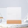 ABOOFAN False Nail Tips Display Stand Elegant Acrylic Nail Art Display Board Chic Sample Holder for Salons Home Use Lightweight Decorative Organizer view 2