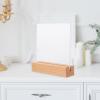 ABOOFAN False Nail Tips Display Stand Elegant Acrylic Nail Art Display Board Chic Sample Holder for Salons Home Use Lightweight Decorative Organizer view 3