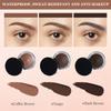 Anjoize Eyebrow, 2023 New 4D Hair Stroke Brow Stamp Brush, 4D Laminated Brow Home-Grooming Kit, Anjoize Eyebrow Pen With Eyebrow Gel (Gray Brown) view 4