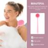 POPETPOP Handle Silicone Bath Scrubber Cozy Bristle Exfoliating Brush for Gentle Massage and Skin Cleansing for Showers and Back Scrubbing view 4