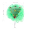 POPETPOP 4 Pcs Christmas Exfoliating Loofah Bath Balls, Creative Christmas Style Body Scrubber, Santa Claus Shower Sponge, Body Scrubber Exfoliator for Kids Women Gentle Cleansing view 4