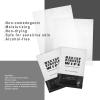 200 Count Makeup Remover Wipes Bulk Individually Wrapped Face Cleansing Wipes,Travel Towelette Makeup Remover Cloth for Face Cleansing Skin Care Remove Makeup(Black) view 4