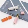 LUEXBOX 3 Pack Portable Perfume Bottle for Travel, Mini Refillable Perfume Dispenser, 5ml Faux Leather Leak Proof Perfume Atomizers Bottles Sprayer for Pocket Perfume (White, Pink, Orange) view 3