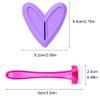 BFLCTTBD Pubic Hair Trimmer Stencil Bikini Template Pubic Hair Trimmer Bikini Privates Shaving Stencil Private Area Style Shape Tool view 2