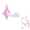 LJJCSFF 2pcs Pink Bikini Template Pubic Hair Razor Set Pubic Hair Trimmer Women Shaving Knife Intimate Trimmer for Womens Pubic Area view 4