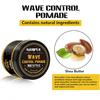 Wave Butter 360 Wave Grease for Men, Wave Pomade for Layered Waves, Moisture, Control and Silky Shine -All Natural Wave Cream, Natural Wave Butter Cream with Shea Butter and Beeswax for Wolfing Kit view 2