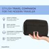 augustnoa Dopp Kit for Men | Travel Toiletry Bag with 11 Pockets & Expandable Side Compartments | Water-Resistant, Eco-Friendly Recycled Material | Compact, Lightweight & Perfect for Travel Essentials view 2