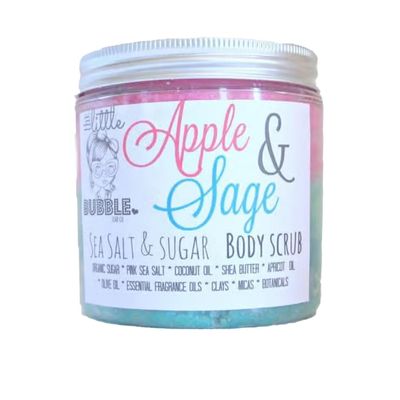 Apple Sage Sugar Scrub - Vegan Body Scrub for Silky Soft Skin