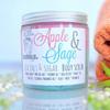 Apple Sage Sugar Scrub - Vegan Body Scrub for Silky Soft Skin view 2