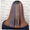 Beavorty 6pcs Sparkly Tinsel Hair Extensions Hair Glitter Strands for Women Easy to Apply Rainbow Tinsel Clips for Parties Halloween and Cosplay view 4