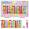 10pc Fruity Lip Balm Collection - Hydrating Lip Balms Infused w/Fresh Fruity Flavors - Vitamin Enriched Nourishing Lip Balm Set view 1