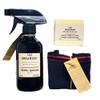 16J Organics Spa Set - Turkish Bath Hammam Inspired - Organic 100% Natural 8oz Green Quench, Body Oil Moisturizer - Traditional Kese Scrub Mitt - Artisan Laurel Berry Aleppo Influenced Soap view 1